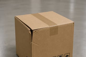 Synthetic reference: package with moderate damage